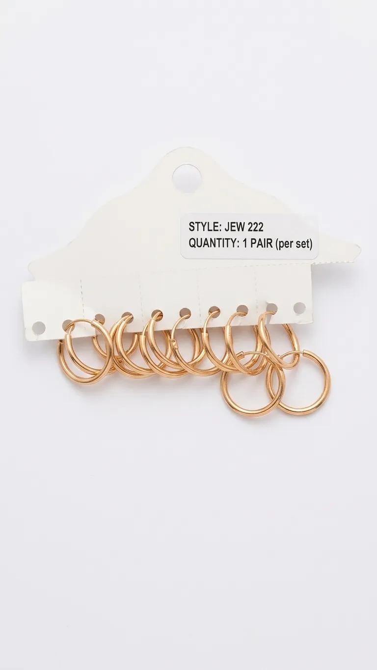 Jewellery New Ear Rings Golden