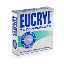 Eucryl Tooth-Powder Stain Removal Freshmint 50G