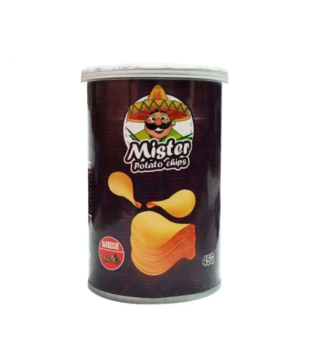 Mister Potato Chips Barbecue 45G