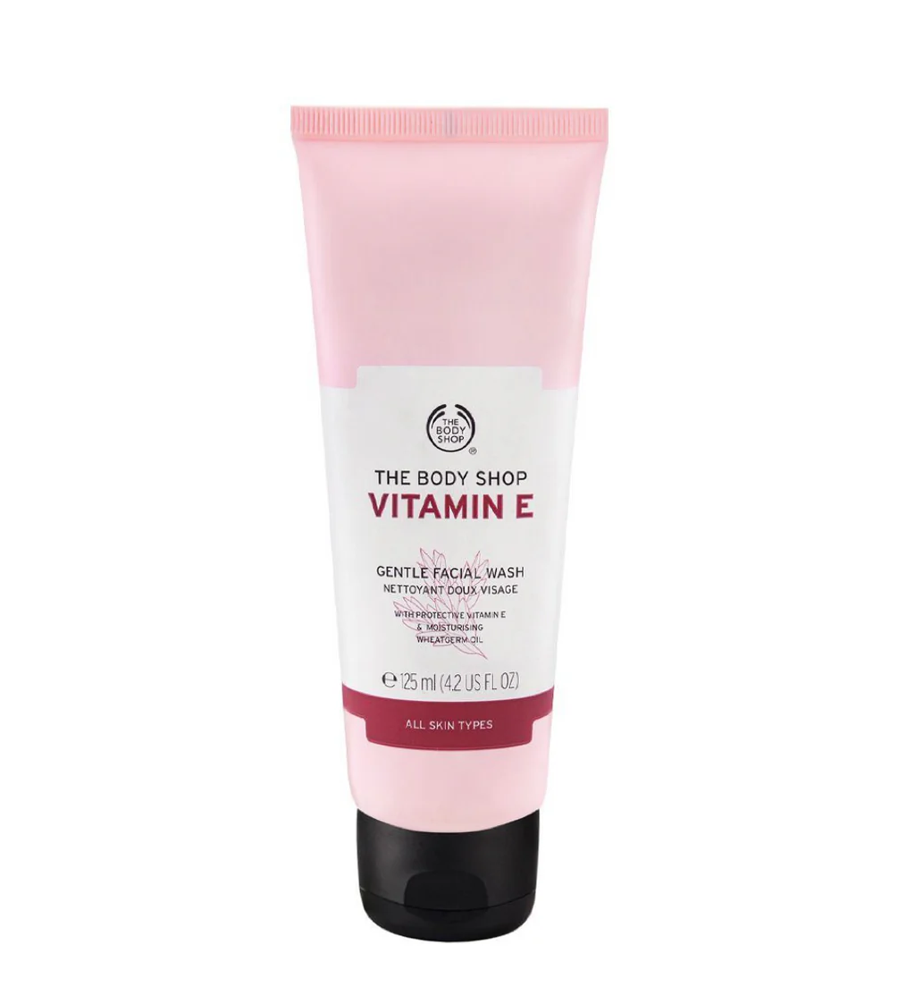 The Body Shop Face Wash Vitamin E Hydrate 125ML