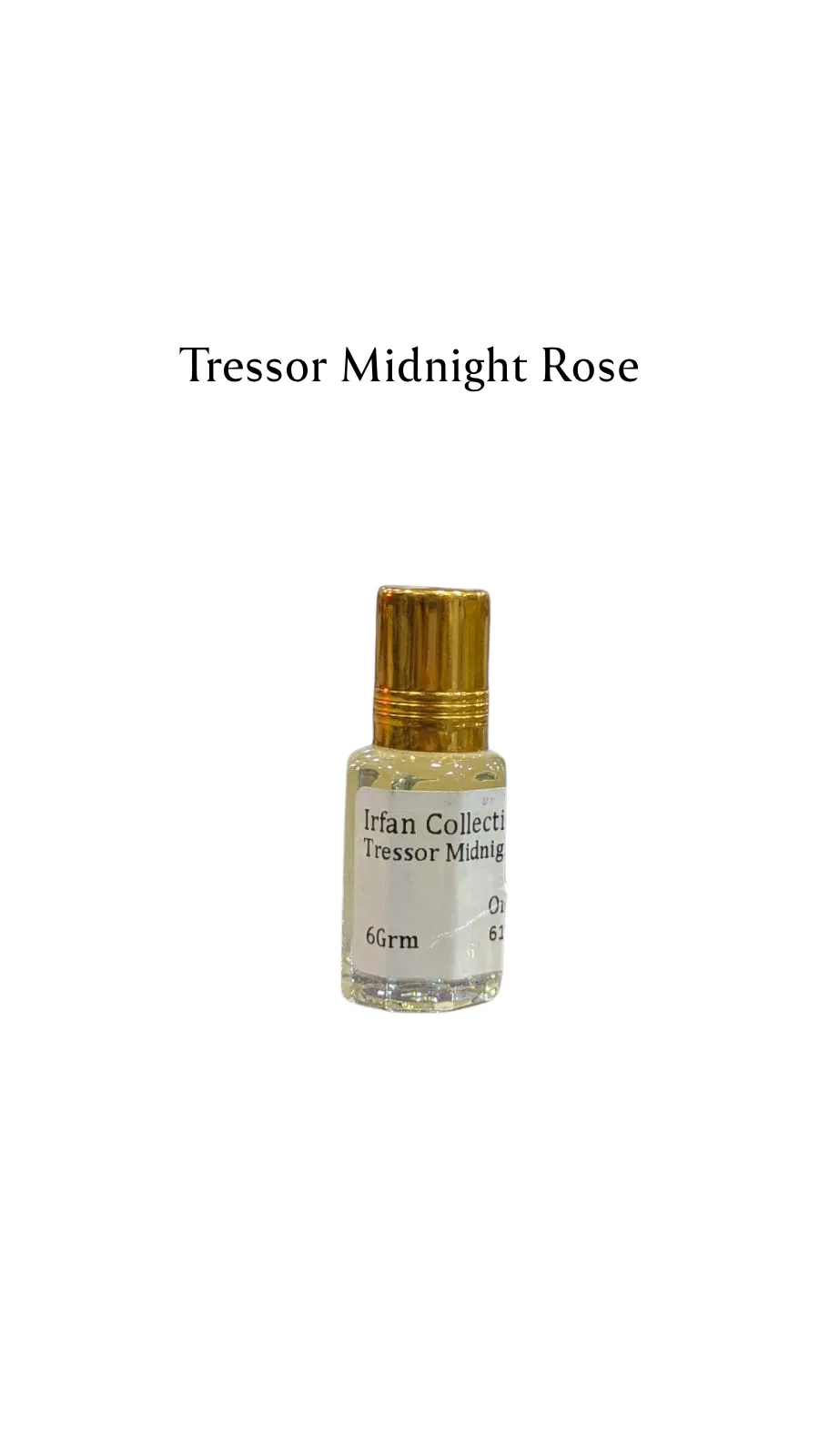 Concentrated Perfume Oil Attar Tressor Midnight Rose French Lancome Only-F 6ML