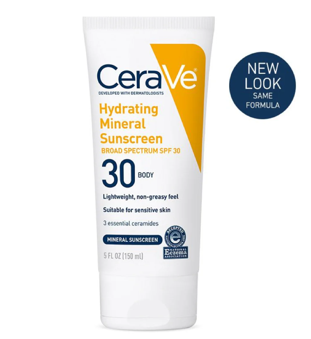 Cerave Sunscreen Hydrating Mineral Spf30 150ML