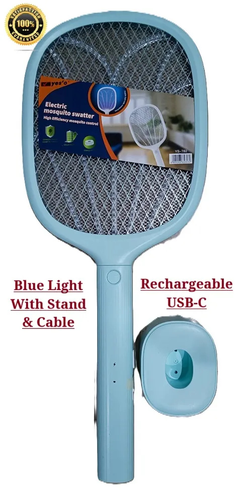 Yes-O Electric Mosquito Swatter Tennis Stand