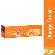 Tiffany Biscuits Cream Orange 85G