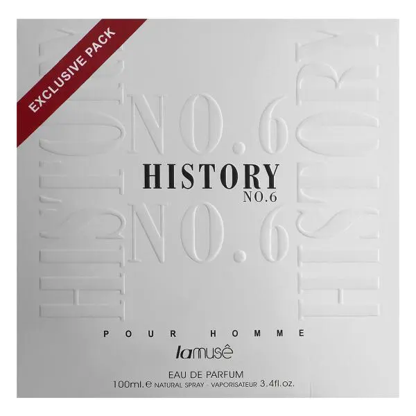 Lamuse Eau De Parfum Exclusive Pack History No.4 100ML