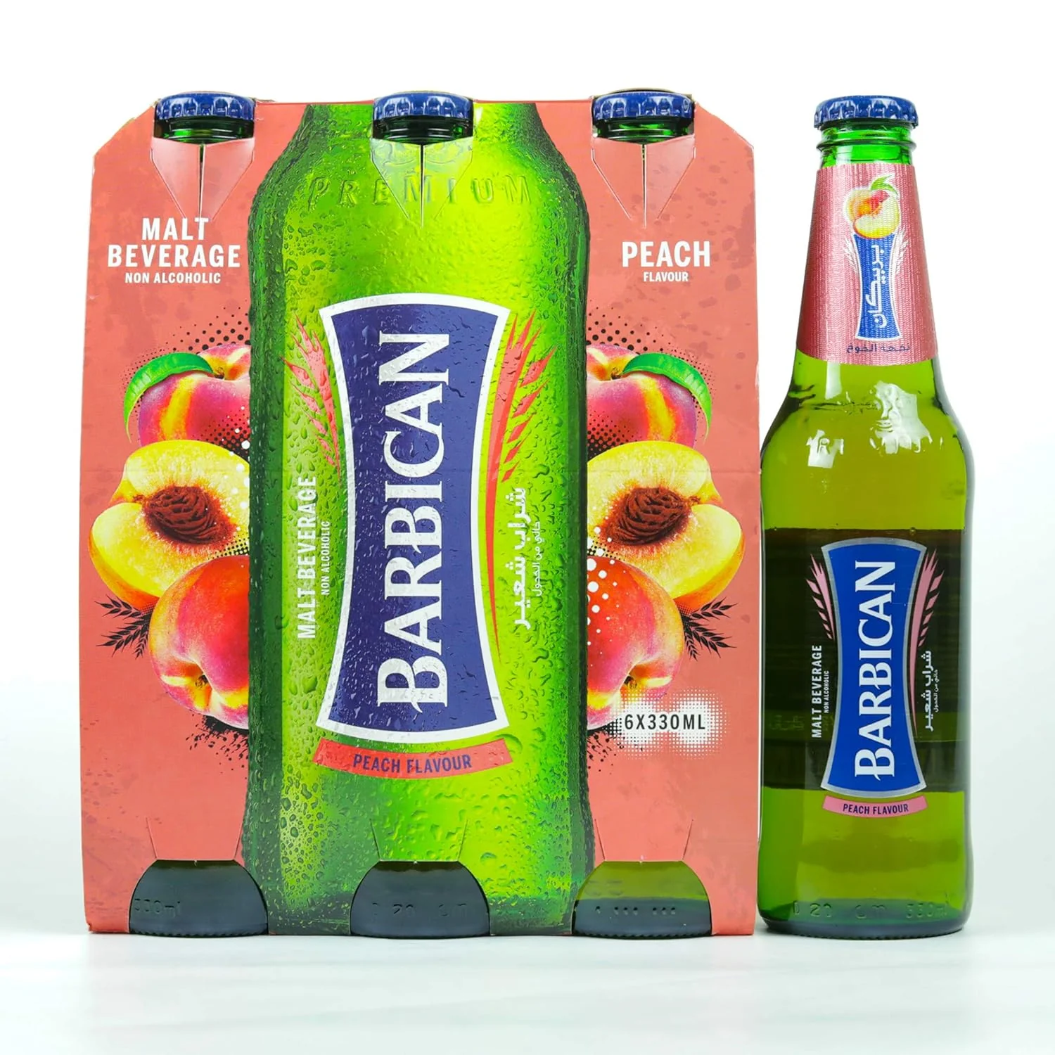 Barbican IR Peach 330ML