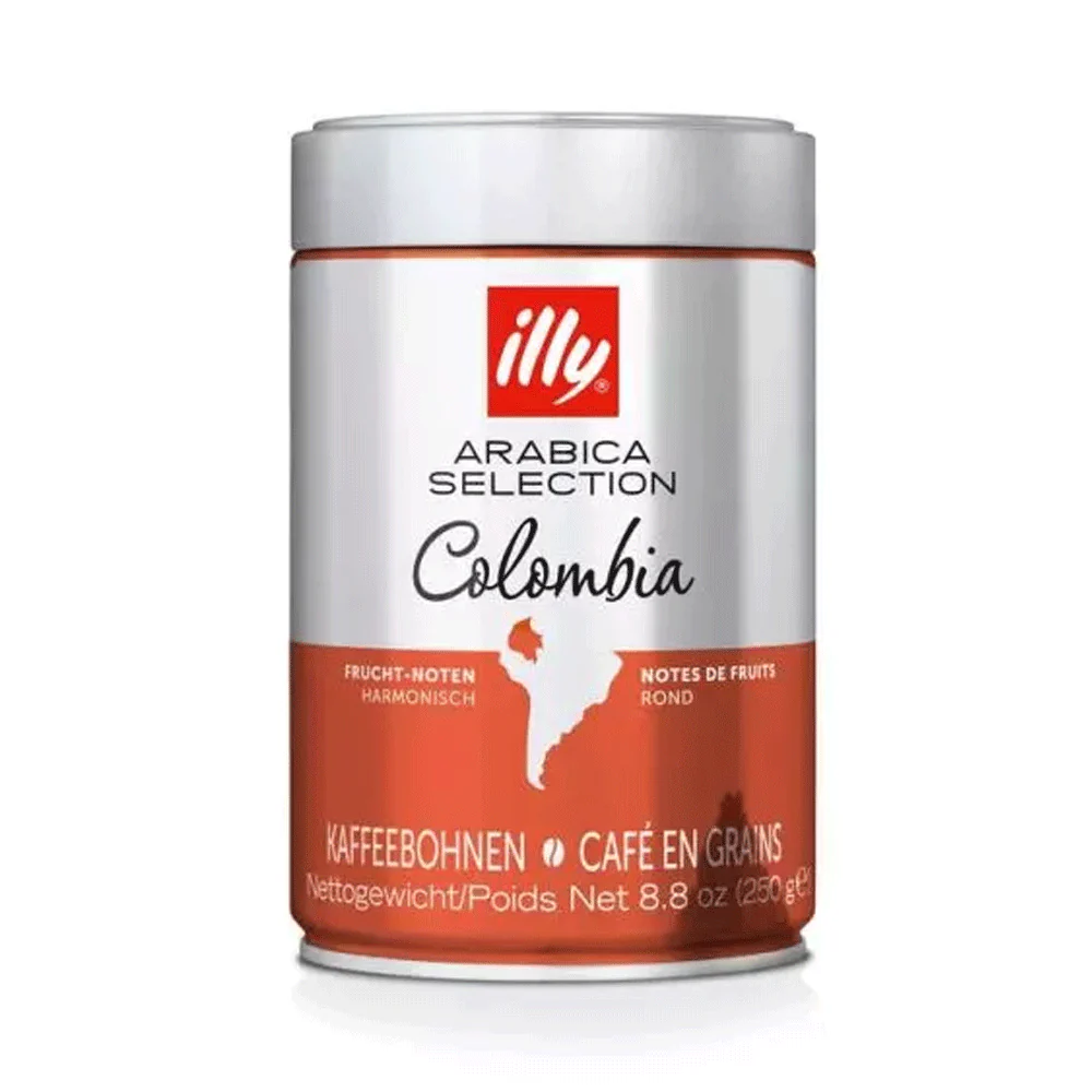 Illy Coffee Bean Arabica Selection Colombia Tin 250G