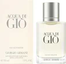 Giorgio Armani Eau De Toilette Acqua Di Gio Rechargeable Pour Homme 100ML