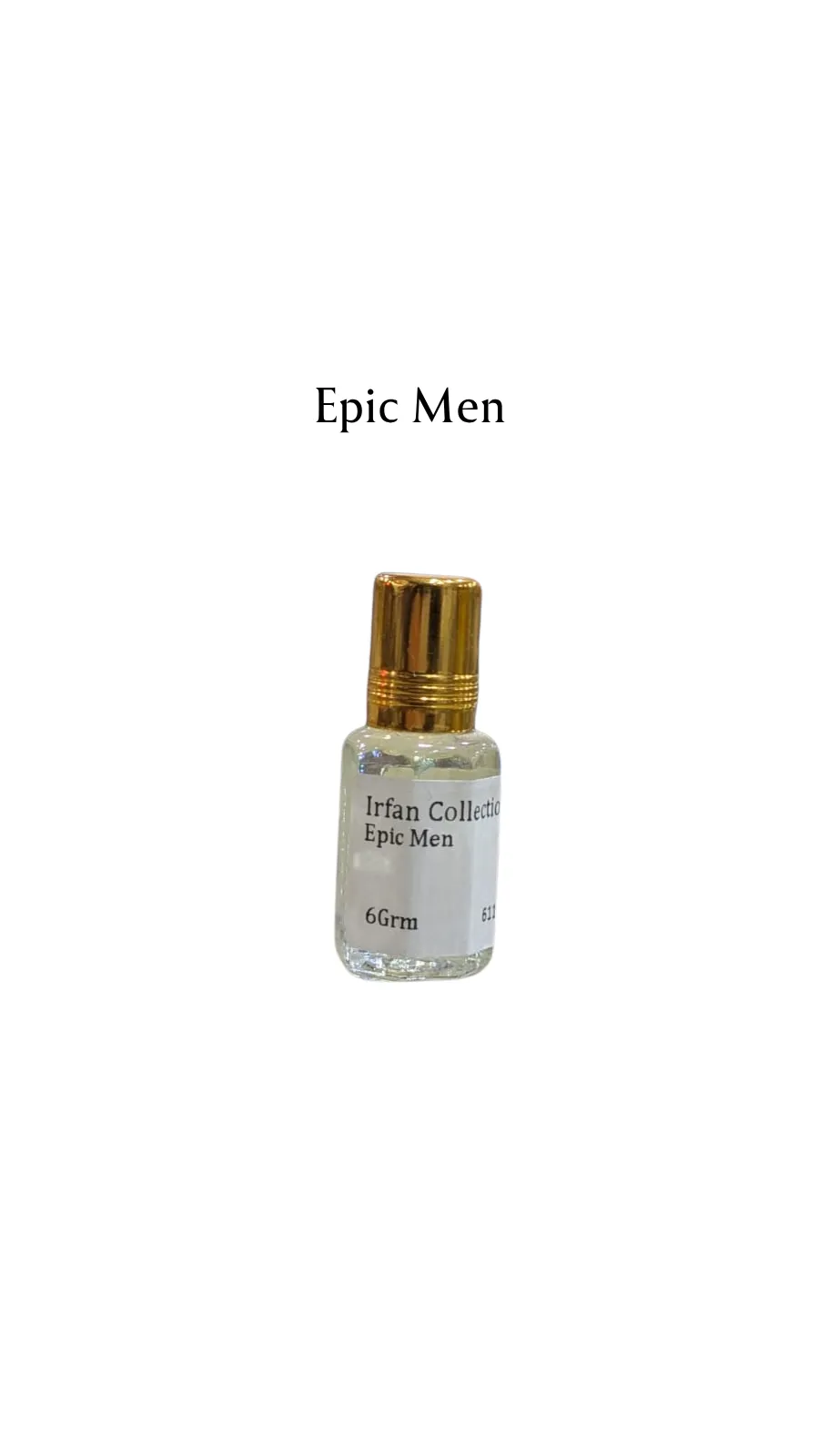 Concentrated Perfume Oil Epic Men Niche Amouage Parfex 6ML
