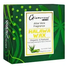 Glamorous Face Halawa Wax 8092 C Aloevera 300G