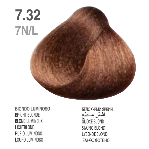 Dikson Dropcolor Tube 7.32 Bright Blonde 100Ml