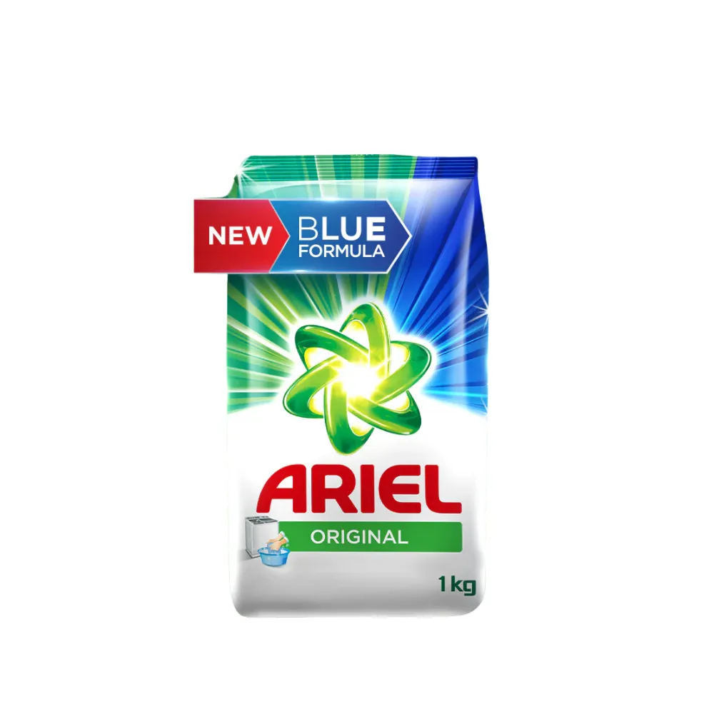 Ariel Detergent Powder Original Blue Formula 1KG