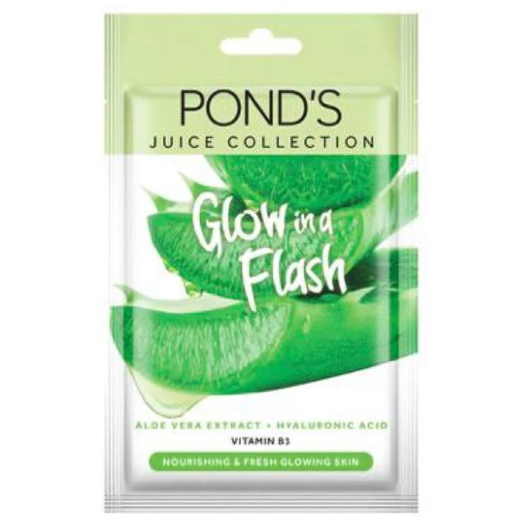 Pond's Sheet Mask Aloe Vera Glow In A Fresh 25G