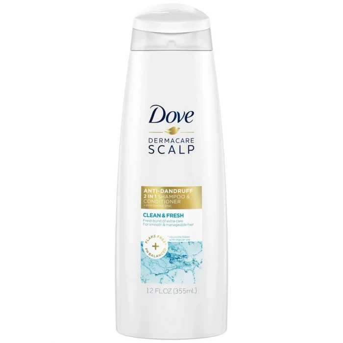 Dove Shampoo 2In1 Anti Dandruff 355ML
