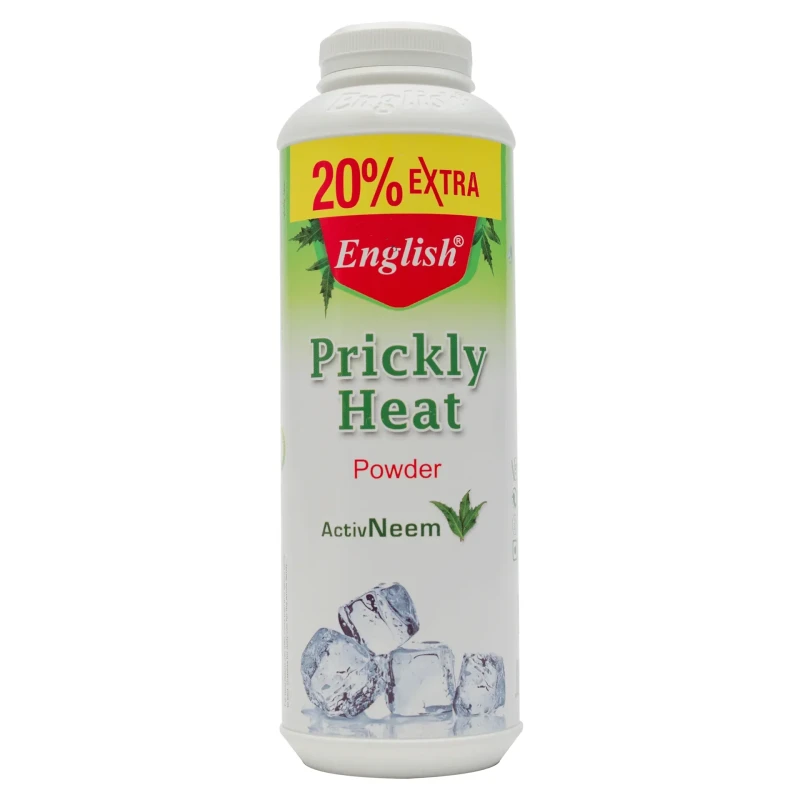 English Powder Prickly Heat Activ Neem 220G