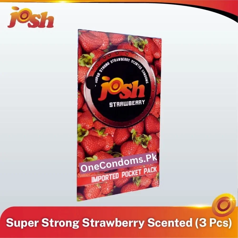 Josh Condoms Strawberry 3s