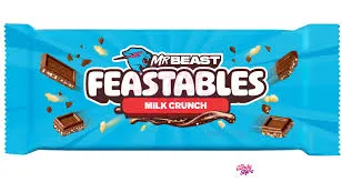 Mr Beast Chocolate Feastable Milk Crunch 60G