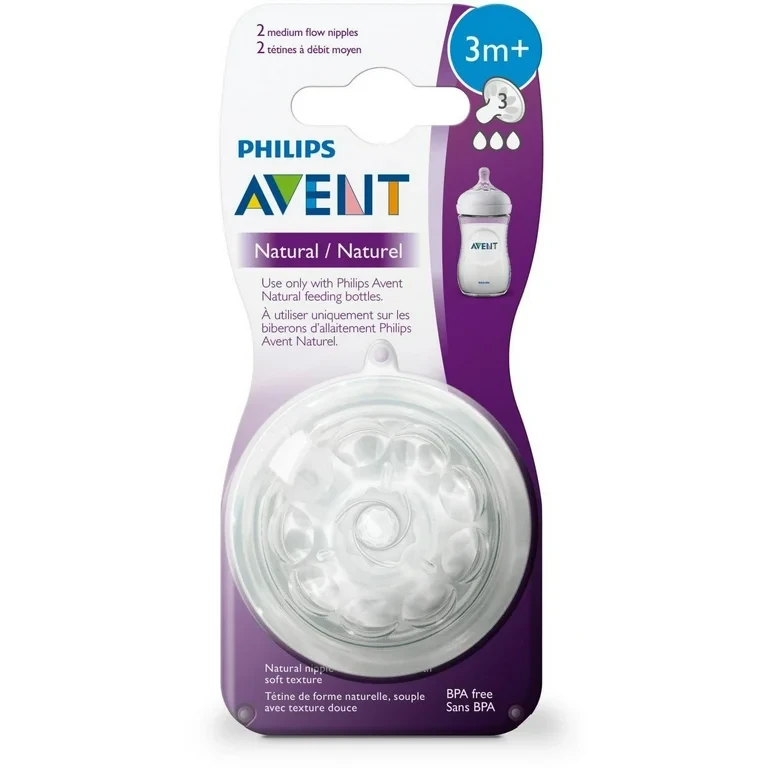 Avent Nipple Natural 3M+ 1S Single Pc
