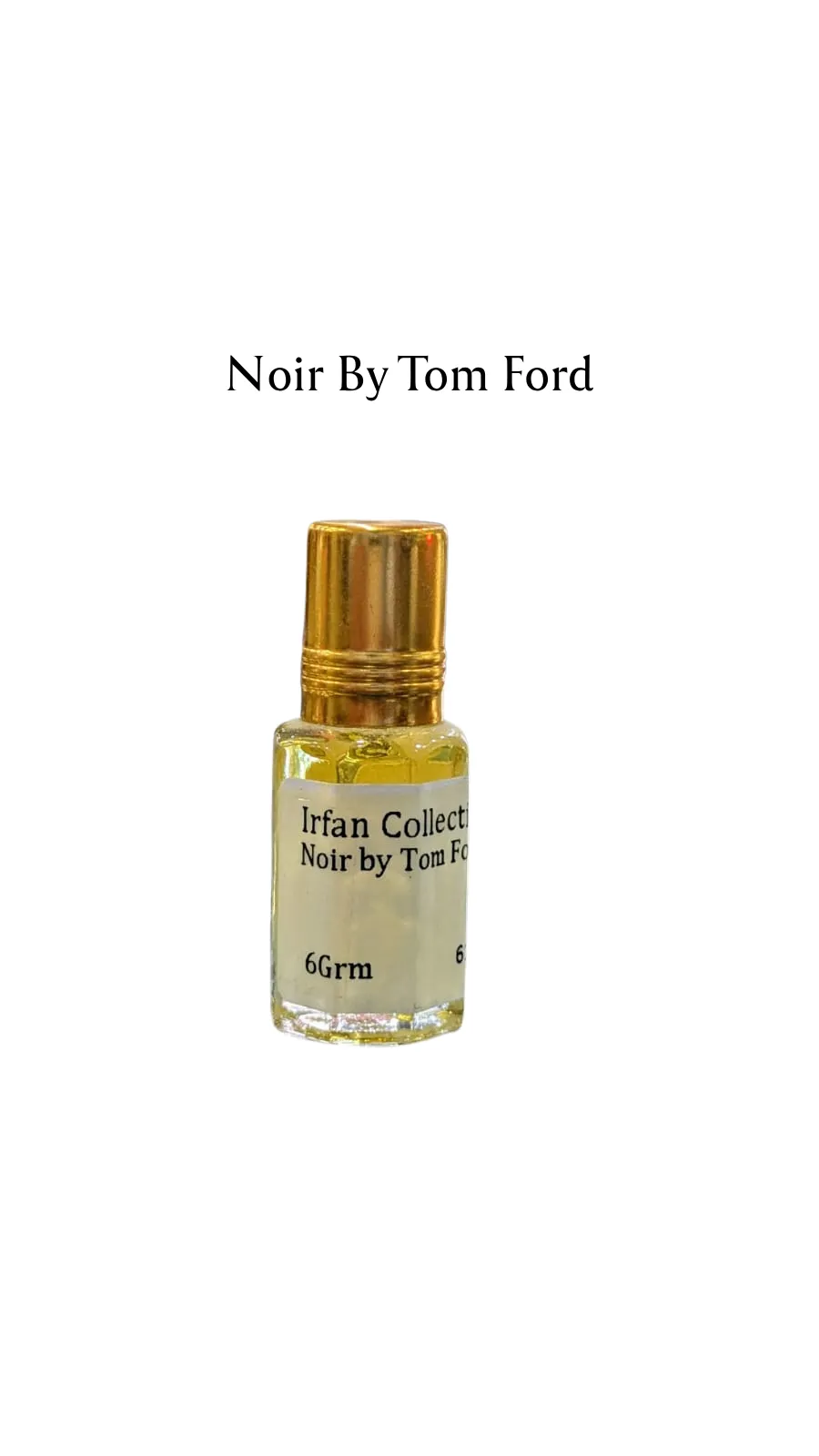 Concentrated Perfume Oil Attar Noir By Tom Ford Niche Parfex 6ML