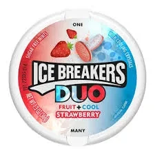 Ice Breakers Duo Strawberry 36G