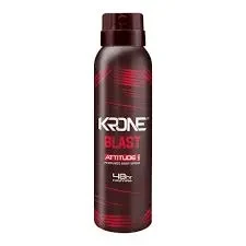 Krone Deodorant Body Spray Attitude Men Blast 150ML