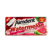 Aimdent Gum Sugar Free Watermelon 18S 31G