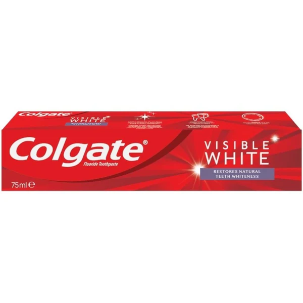 Colgate Toothpaste Visible White 75ML