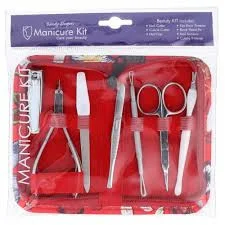 Manicure Kit Tools Red Box