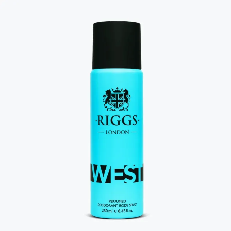 Riggs London Deodorant Body Spray West 250ML