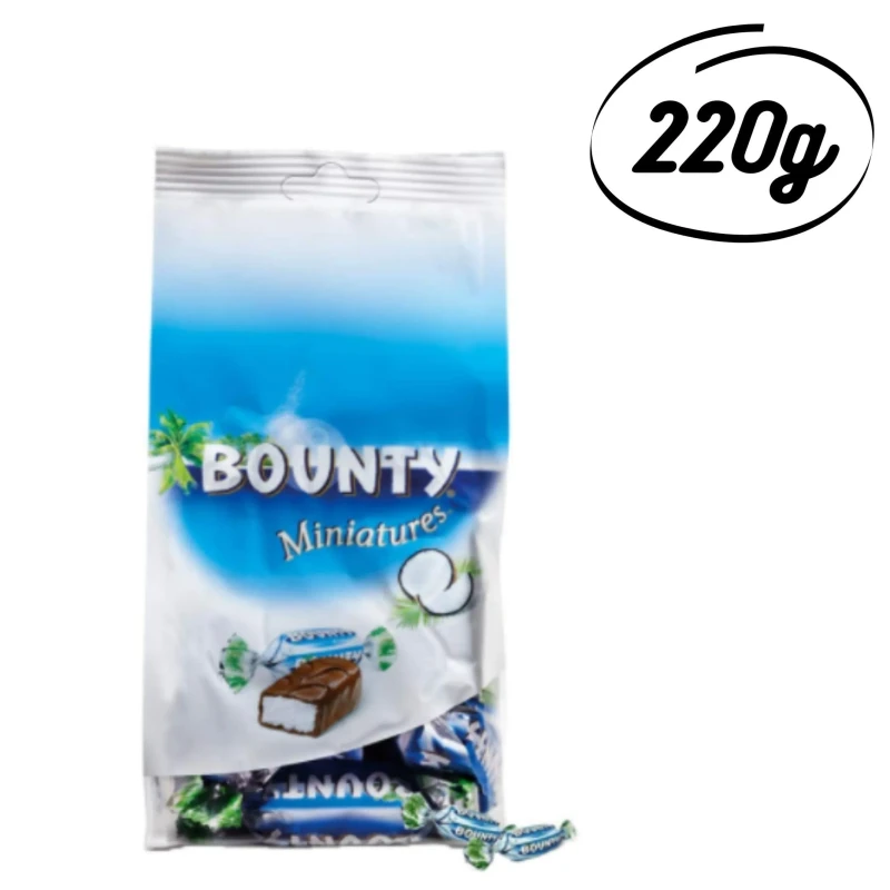 Bounty Chocolate Pouch 220G