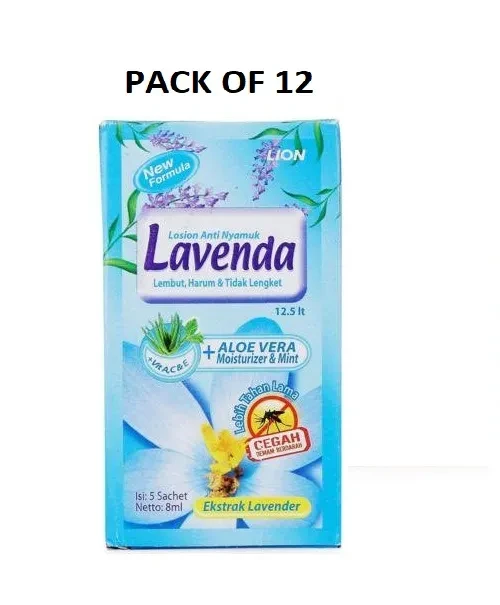 Lavenda Mosquito Lotion Sachet