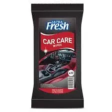 Ultra Fresh Wipes Car Care 20S