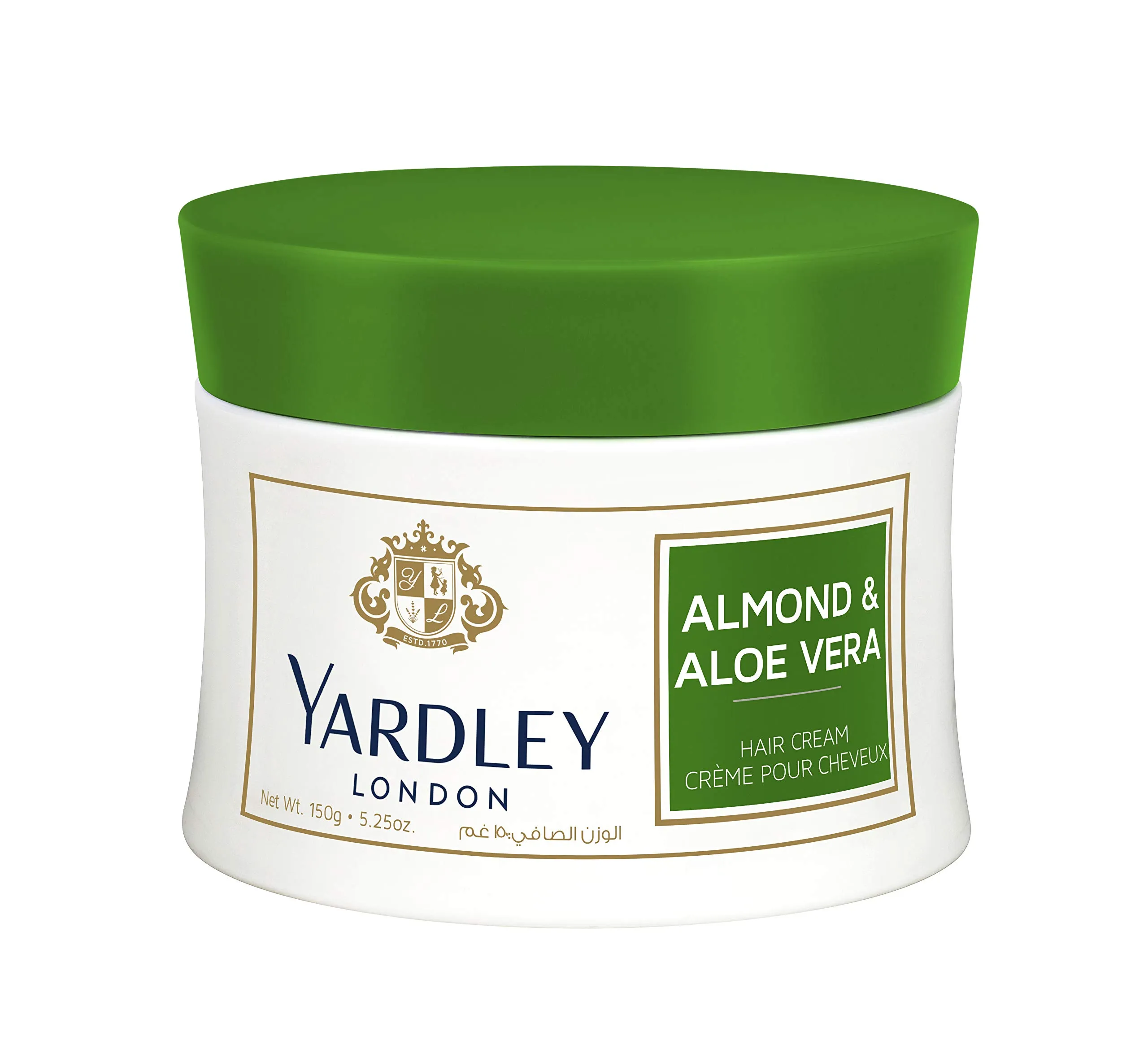 Yardley Hair Cream Almond Aloevera 150G