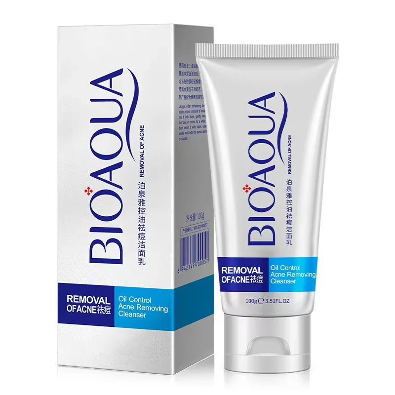 Bioaqua Removal Of Acne Oil Control Acne Removing Cleanser No.BQY00057 100g