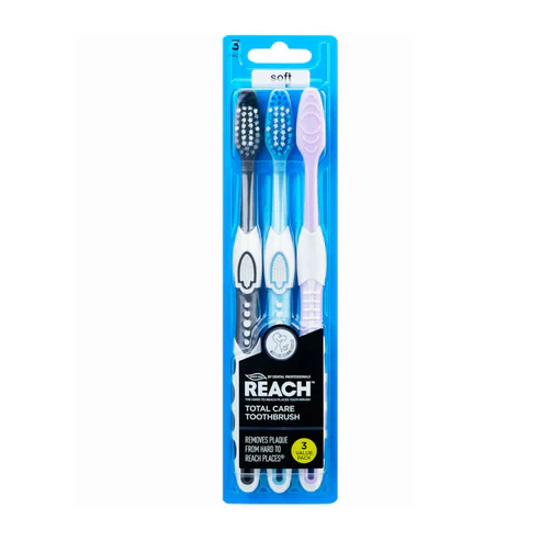 Reach Toothbrush Total Care Soft 3 Pack