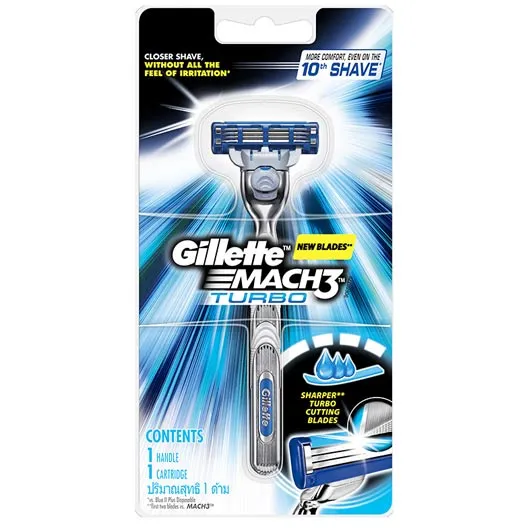 Gillette Razor Handle Mach3 Turbo
