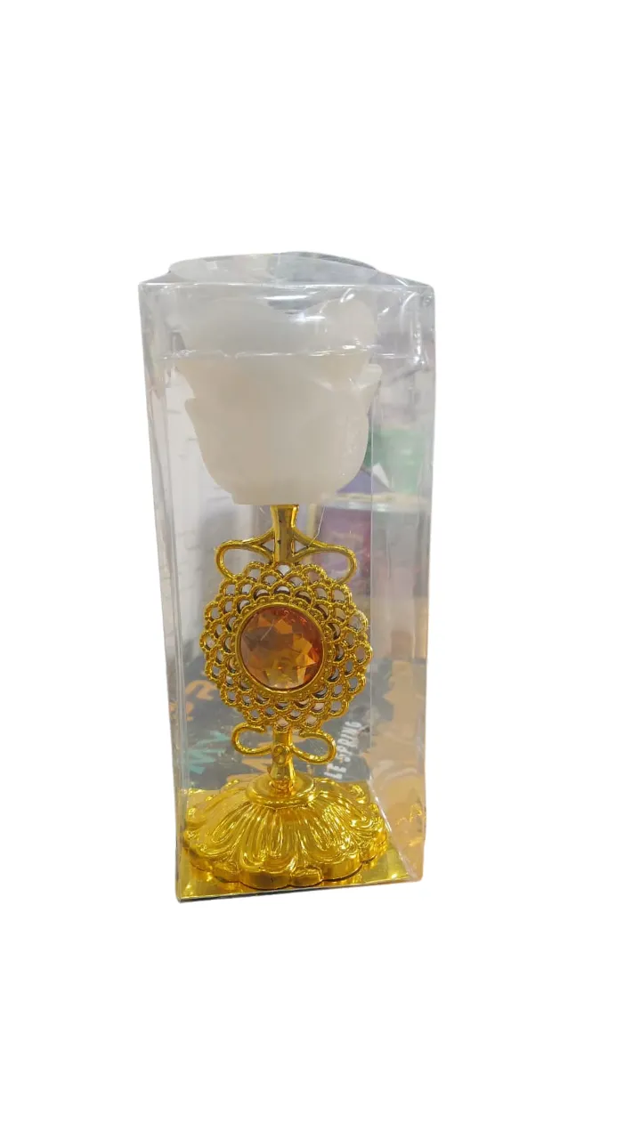 Golden Rose Candle