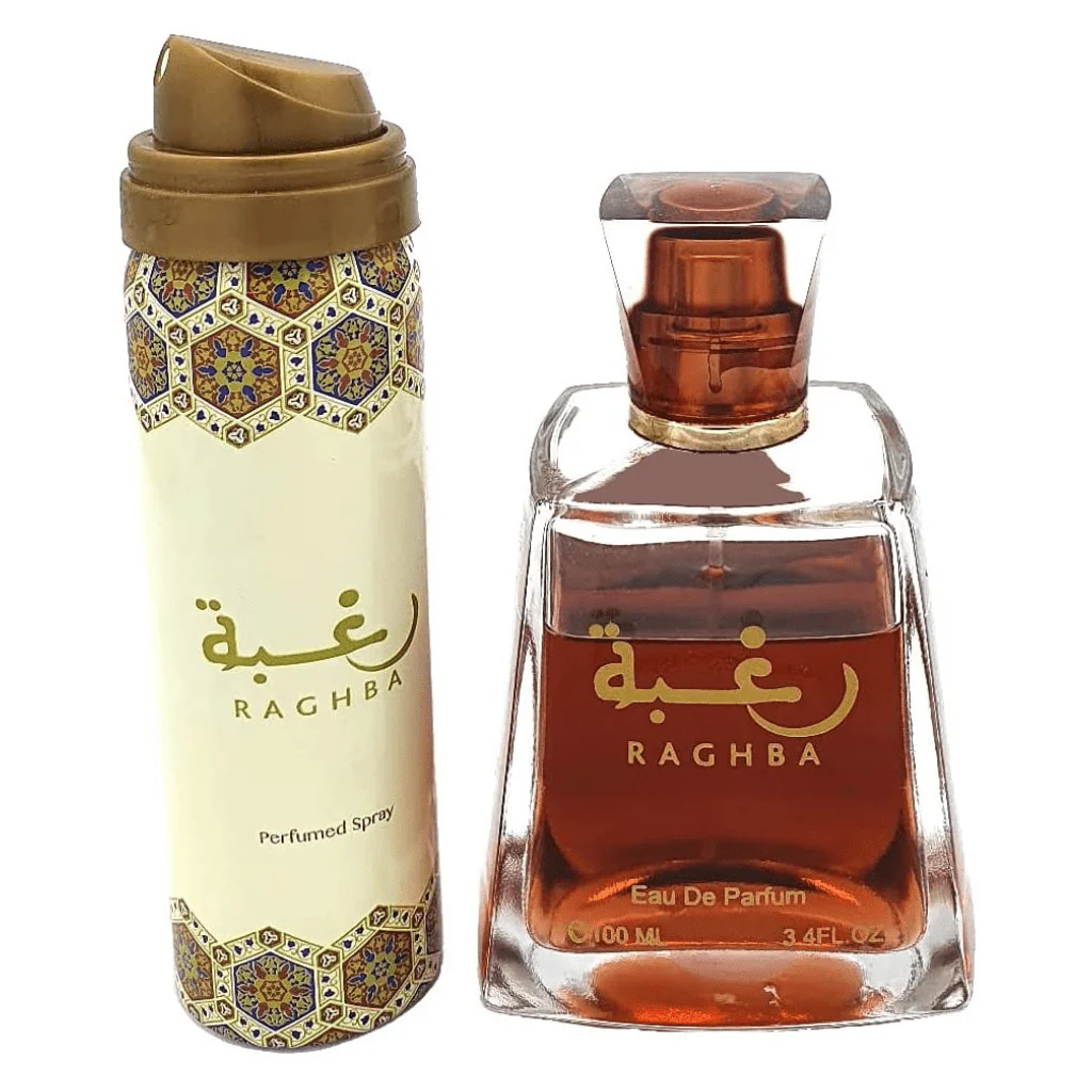 Lattafa Eau De Parfum Raghba + Deo 100ML