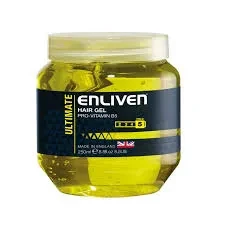 Enliven Hair Gel Yellow 250ML