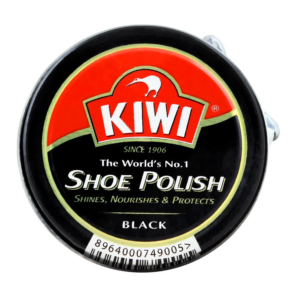 Kiwi Shoe Polish Black 45ML