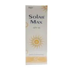 Maxitech Solar Max Sunscreen Spf 50 Sebum Control Gel 30G