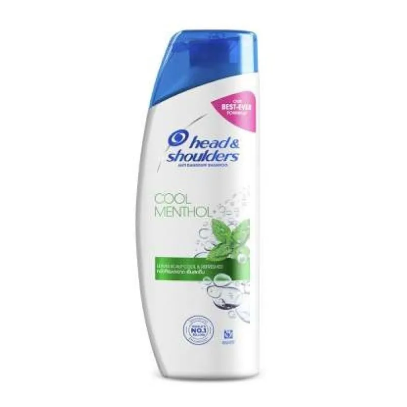 Head And Shoulders Shampoo Cool Menthol Limited Edition 300ML Thai