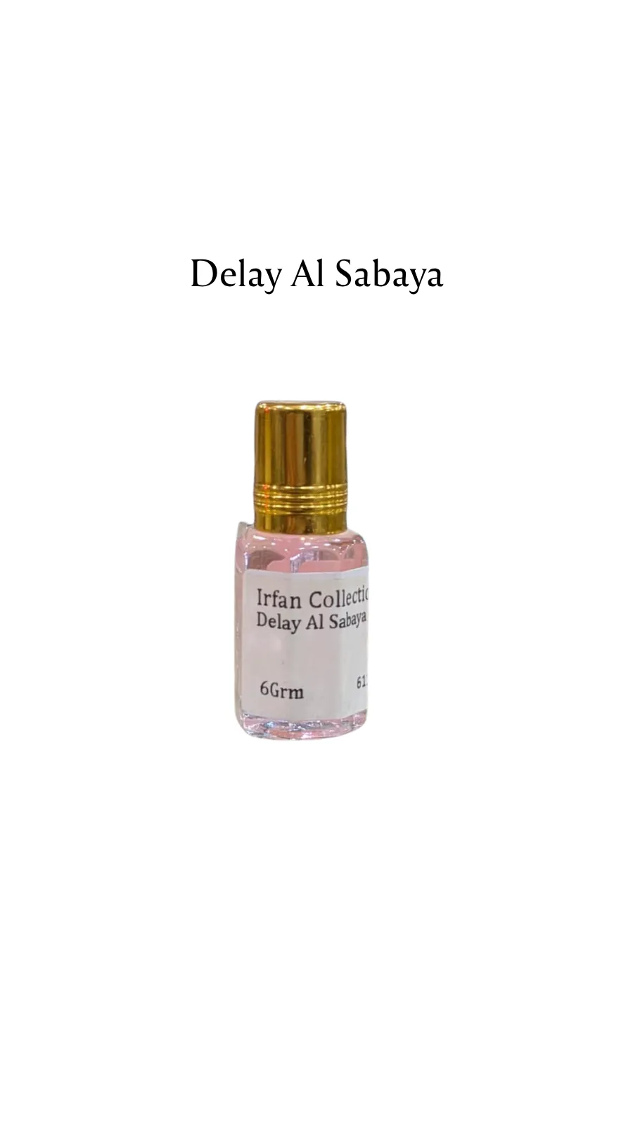 Concentrated Perfume Oil Attar Delay Al Sabaya Oriental Arabic-F Expressions 6ML