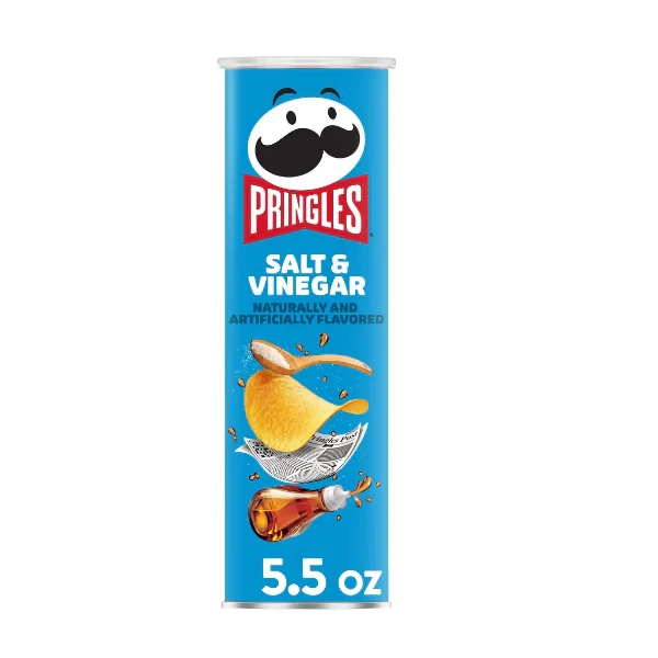 Pringles Salt And Vinegar 158G