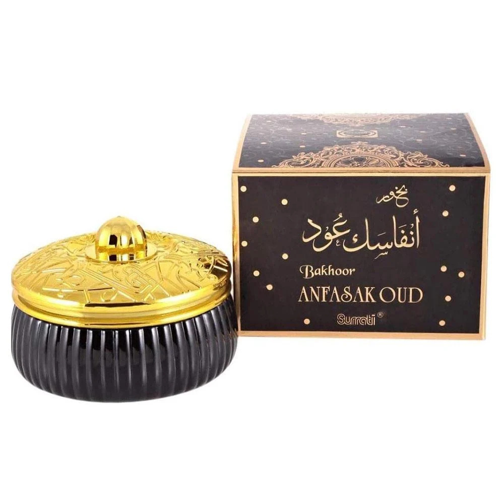 Surrati Bakhoor Jar Anfasak Oud 70G