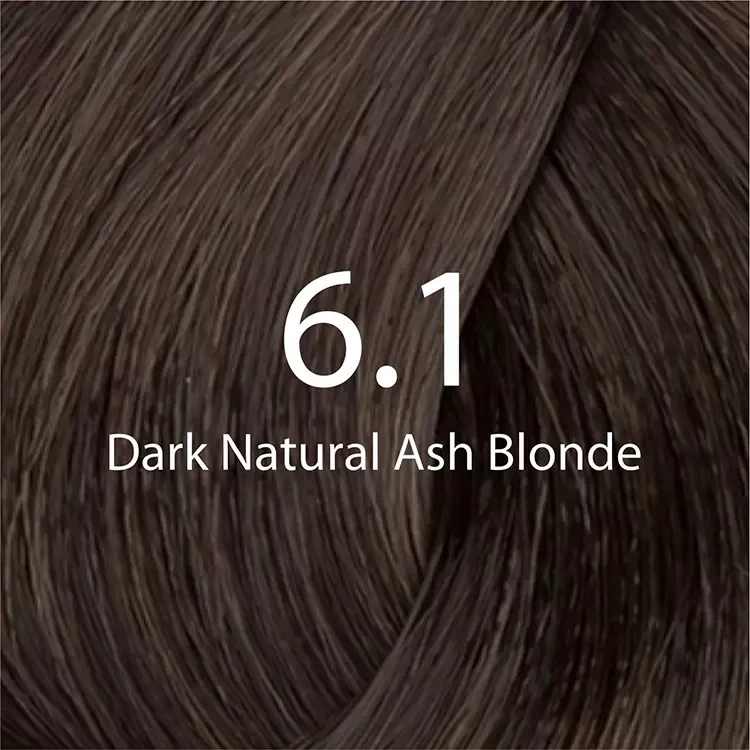 Eazicolor Tube 6.1 Dark Natural Ash Blonde 60ML