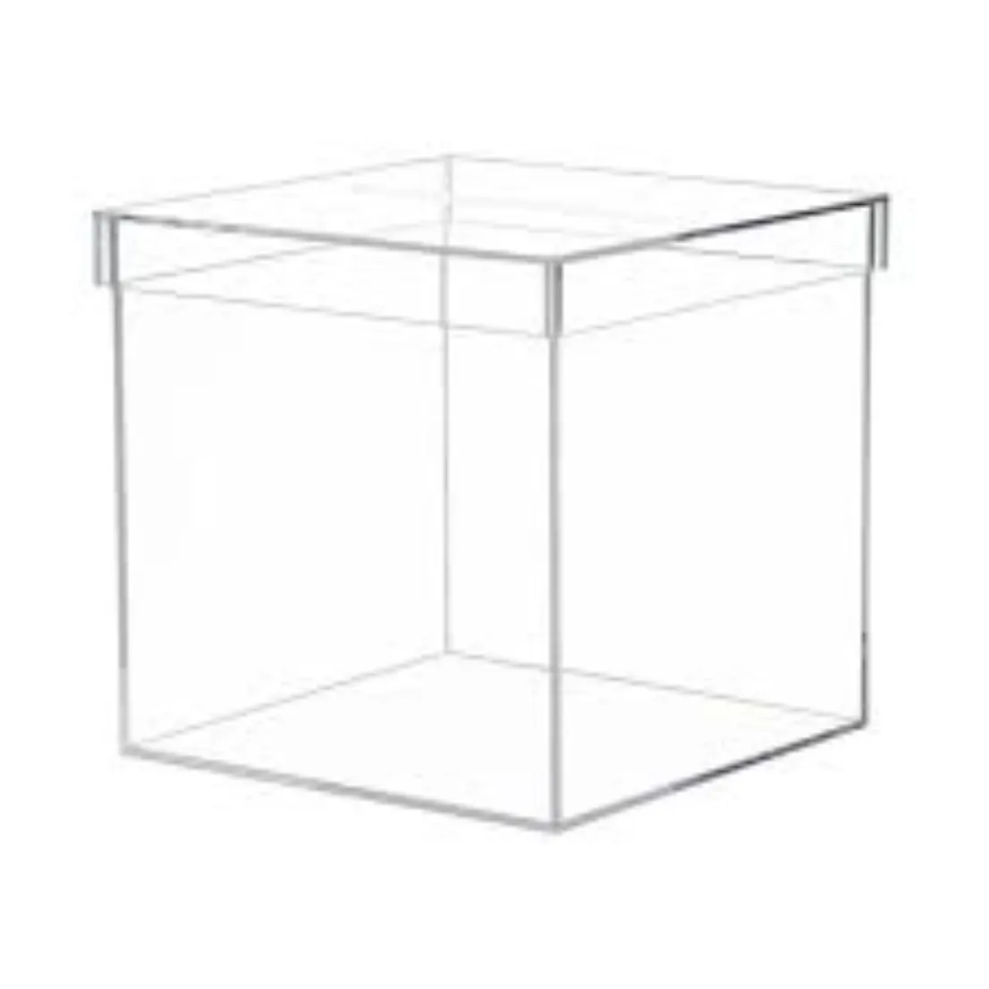 Gift Box Acrylic Crystal 10*10*6