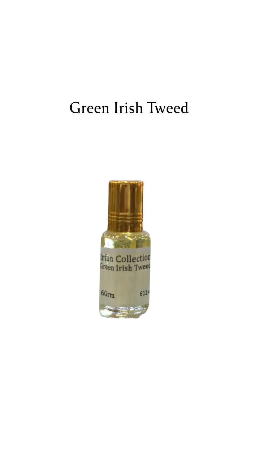 Concentrated Perfume Oil Attar Green Irish Tweed Niche Creed Parfex 6ML