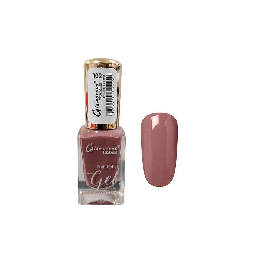 Glamorous Face Nail Polish 8004 Peel Off Gel 102