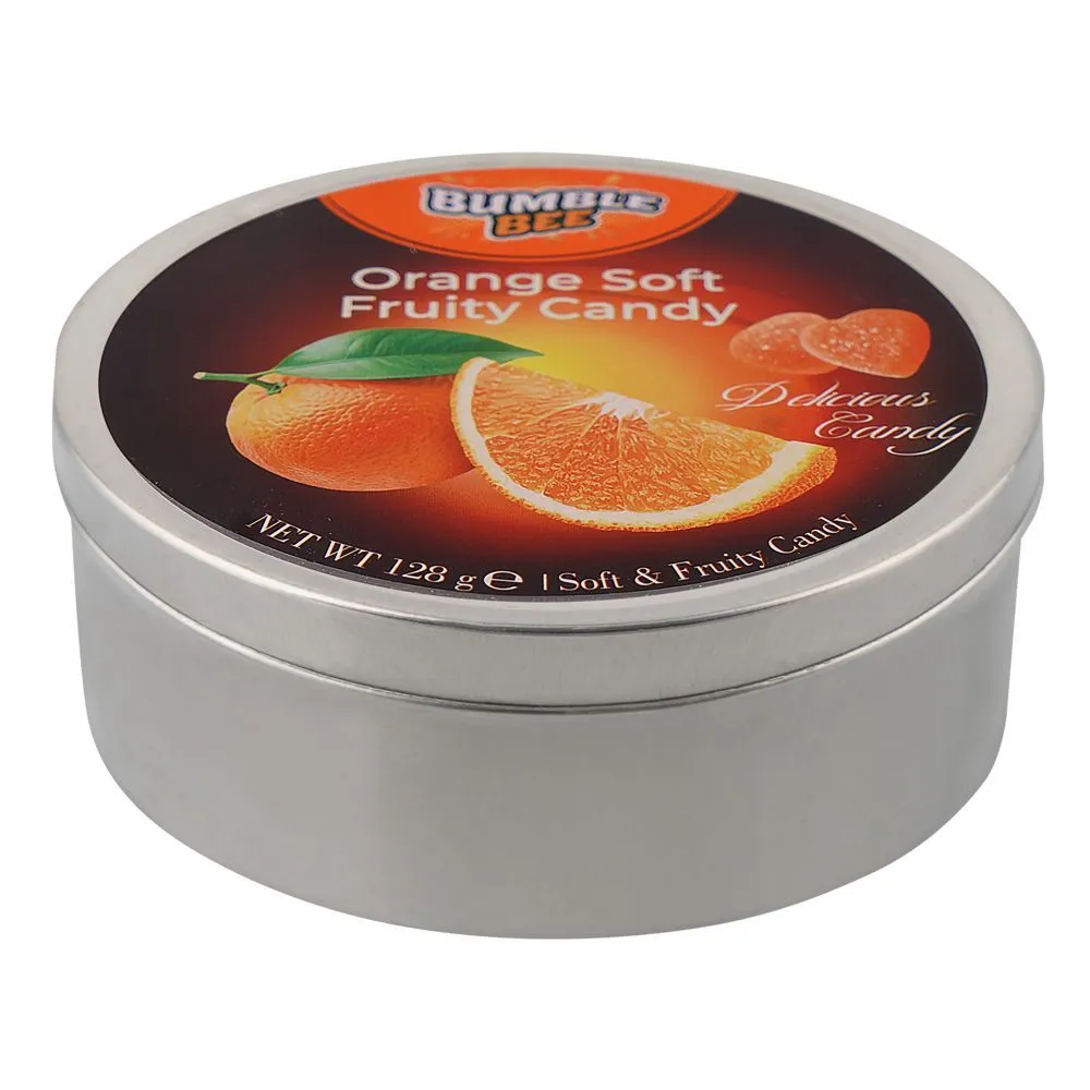 Bumble Bee Candy Orange Soft Fruity Tin 128G